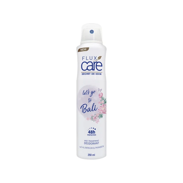 Flux Care déodorant anti-transpirant 250 ml Let's go to Bali