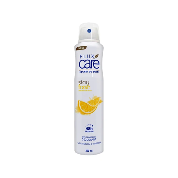 Flux Care déodorant anti-transpirant 250 ml Fraicheur de Citron