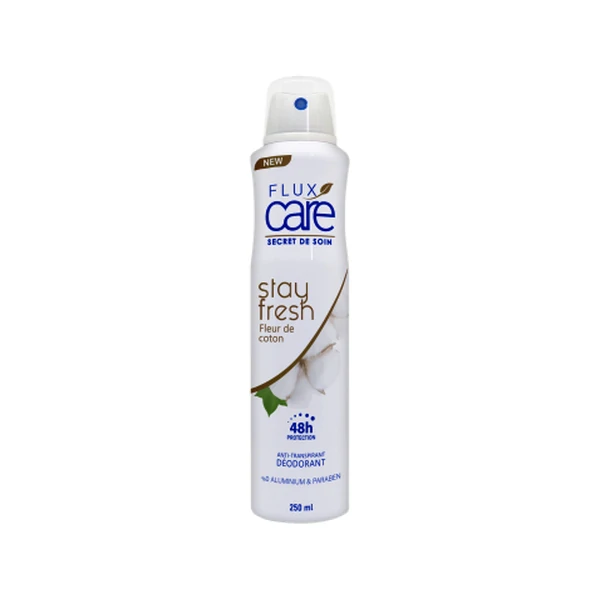 Flux Care déodorant anti-transpirant 250 ml Fleur de Coton