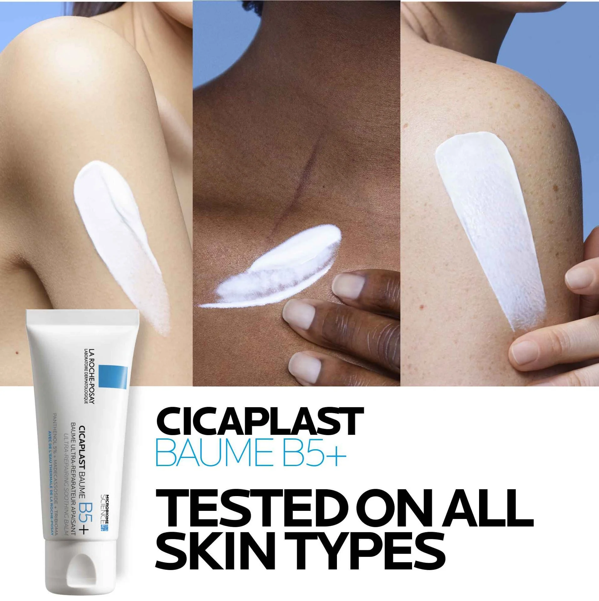 LA ROCHE POSAY Cicaplast Baume B5+ Crème Ultra-Réparatrice Apaisante 40ml – Image 5
