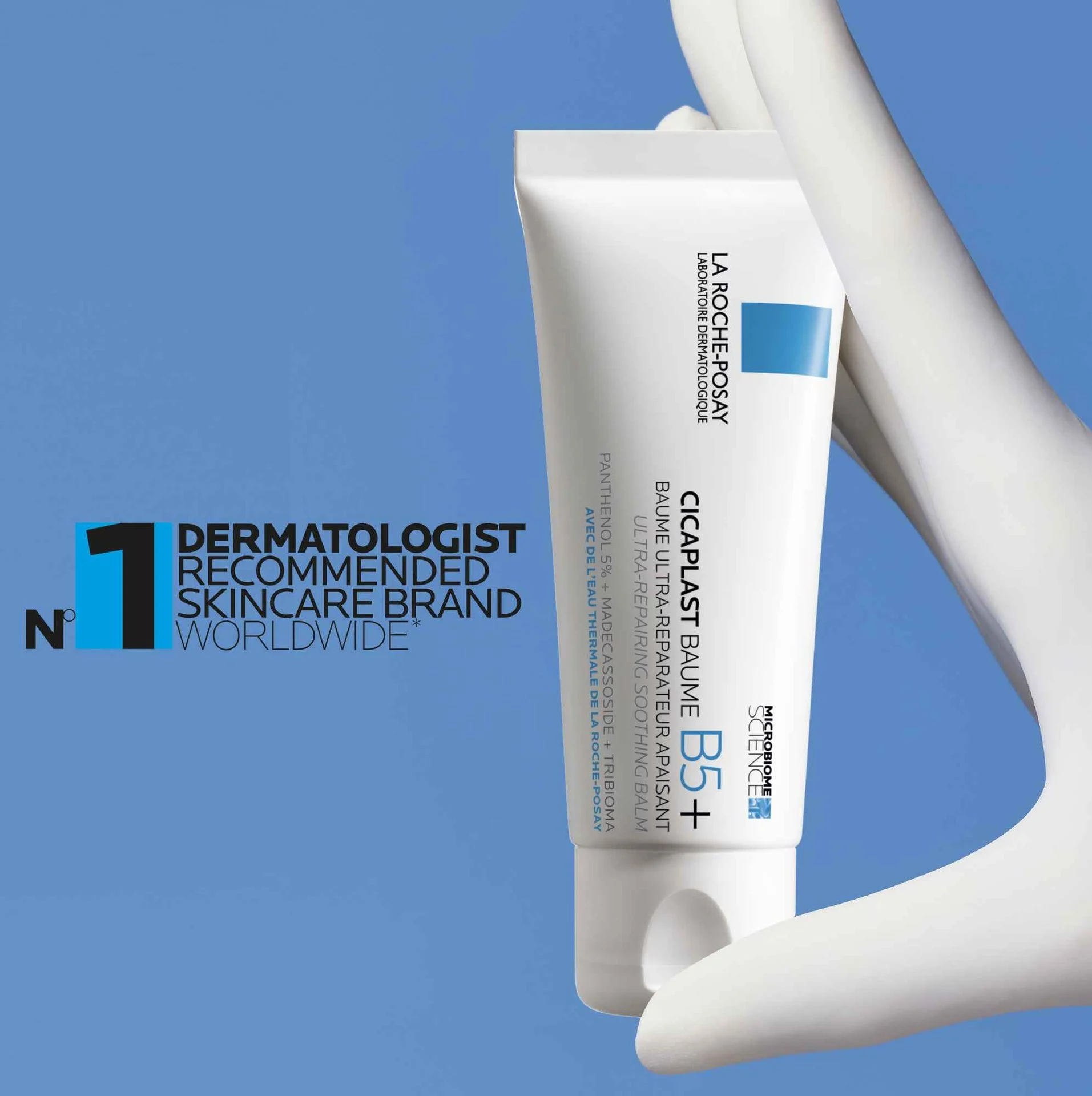 LA ROCHE POSAY Cicaplast Baume B5+ Crème Ultra-Réparatrice Apaisante 40ml – Image 2