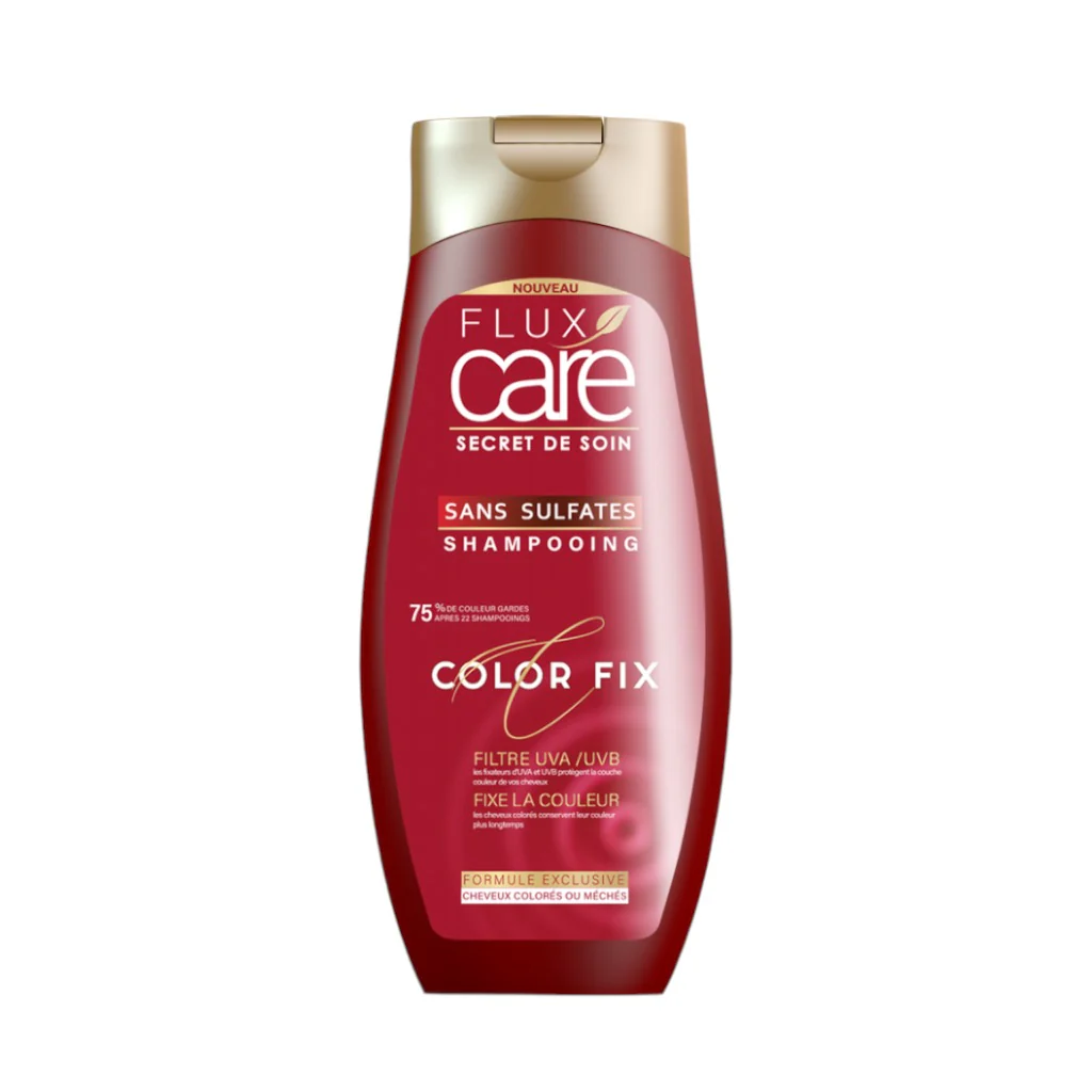 Flux Care Shampoing Sans Sulfates Color Fix 265ml