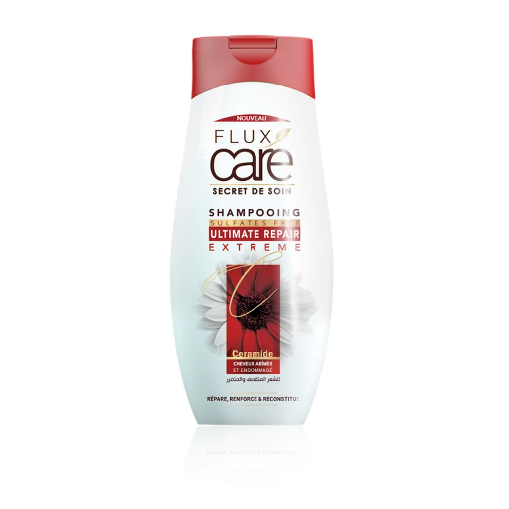 Flux Care Shampoing Sans Sulfate Ultimate Repair 265ml
